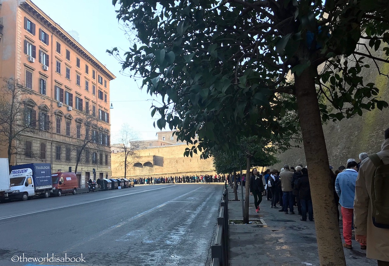 Vatican easter mass line