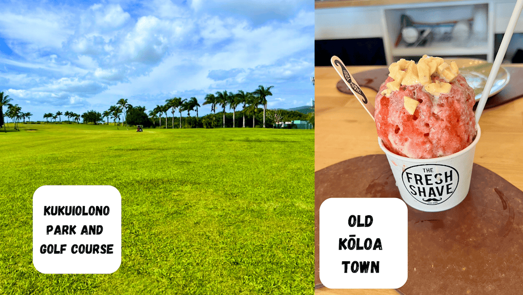 Kukuiolono Park and Golf Course and Old Koloa Town