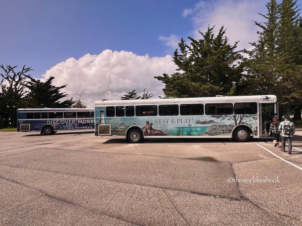 Hearst Castle Tour Bus