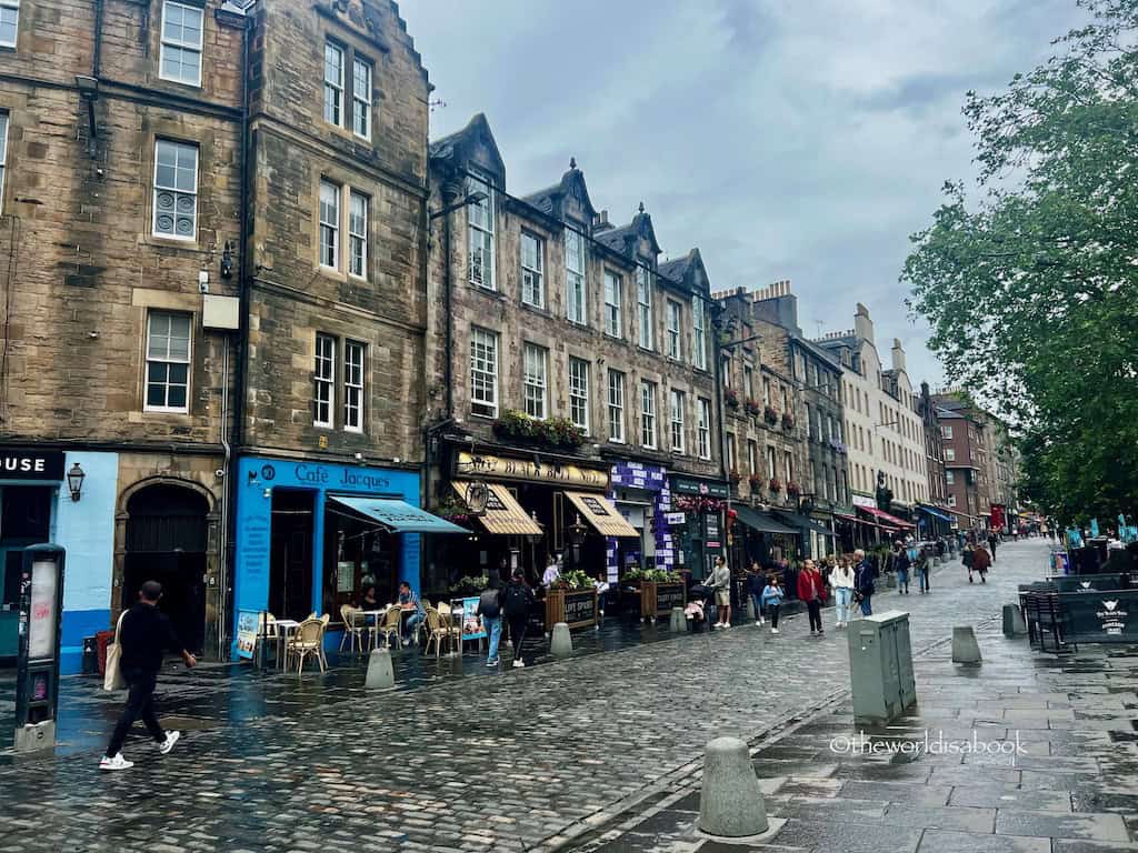 Edinburgh Grassmarket area