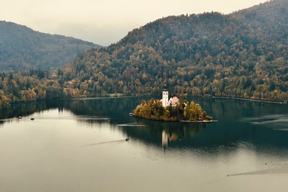 Lake Bled view from the Castle