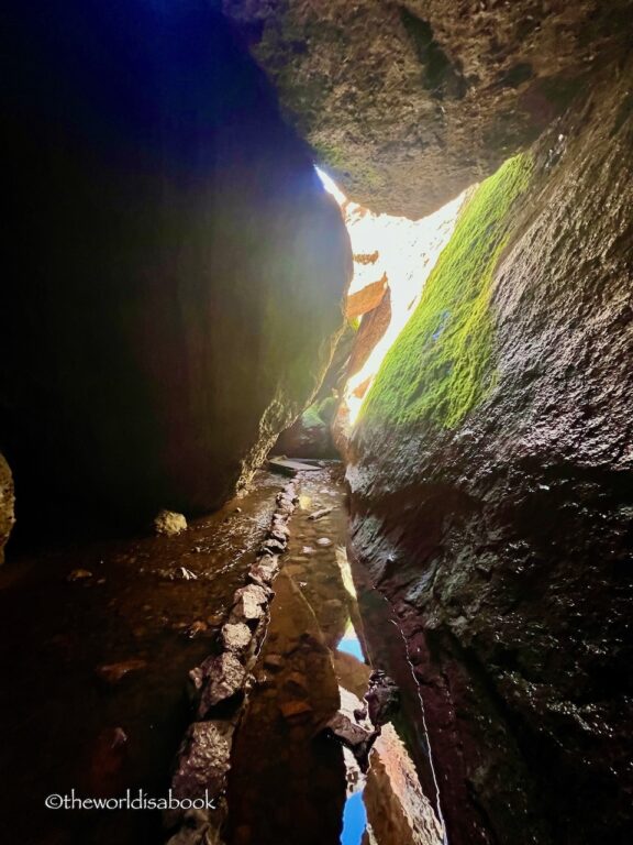 Pinnacles National Park talus cave